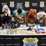 Filhos de famílias de classe média e alta, suspeitos de tráfico, são presos em Manaus