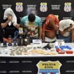 Filhos de famílias de classe média e alta, suspeitos de tráfico, são presos em Manaus
