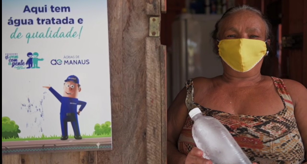 Após décadas sem o serviço, comunidades vulneráveis de Manaus recebem 100 quilômetros de novas redes de água tratada 1 Após décadas sem o serviço, comunidades vulneráveis de Manaus recebem 100 quilômetros de novas redes de água tratada