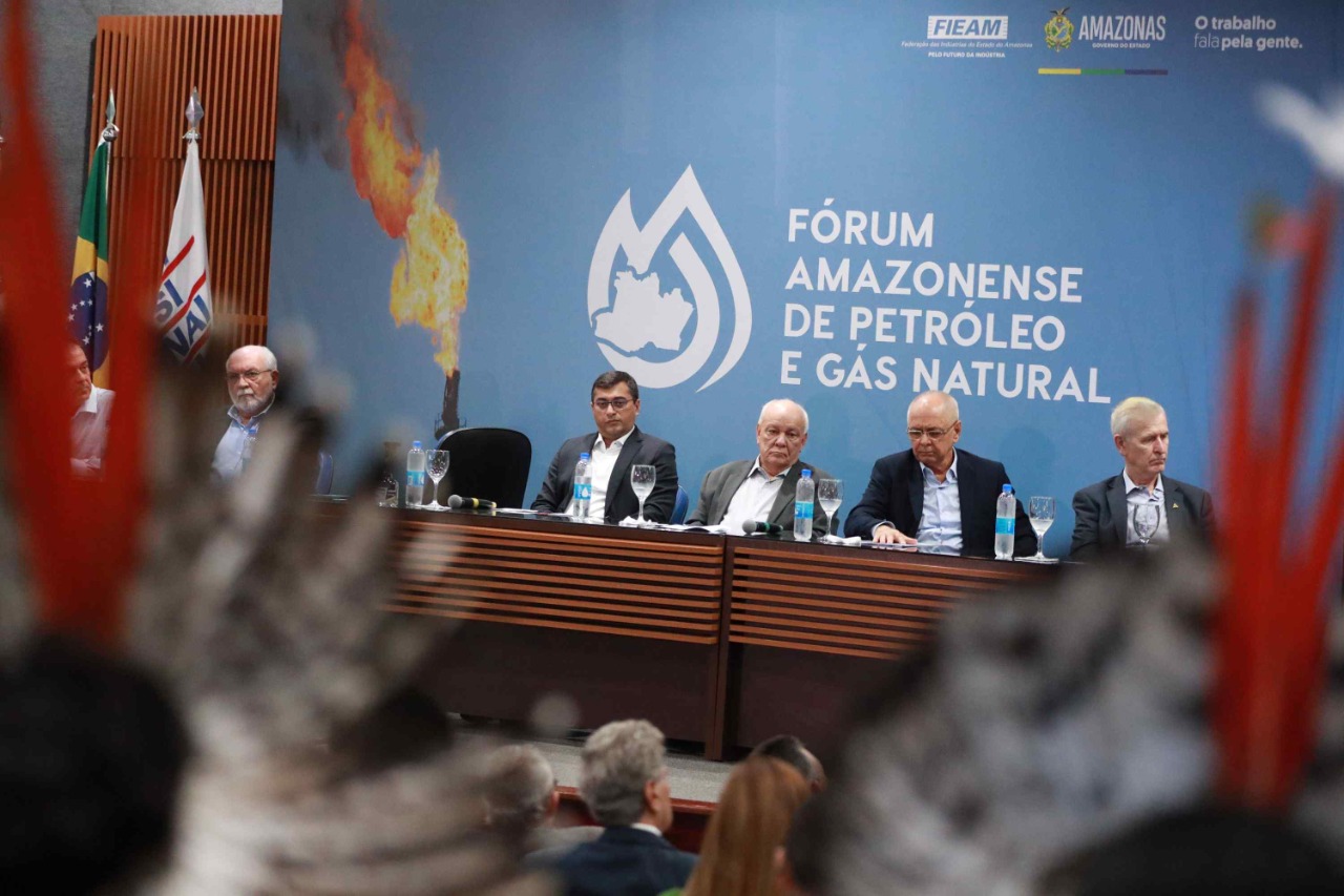 Ao instalar Fórum Amazonense de Petróleo e Gás Natural, Wilson Lima destaca ação do Estado para diversificar matriz econômica