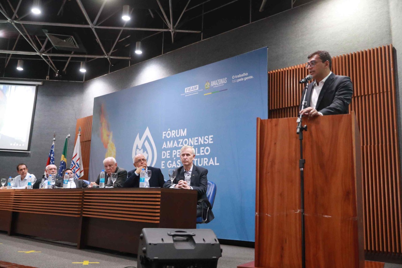 Ao instalar Fórum Amazonense de Petróleo e Gás Natural, Wilson Lima destaca ação do Estado para diversificar matriz econômica 1 Ao instalar Fórum Amazonense de Petróleo e Gás Natural, Wilson Lima destaca ação do Estado para diversificar matriz econômica