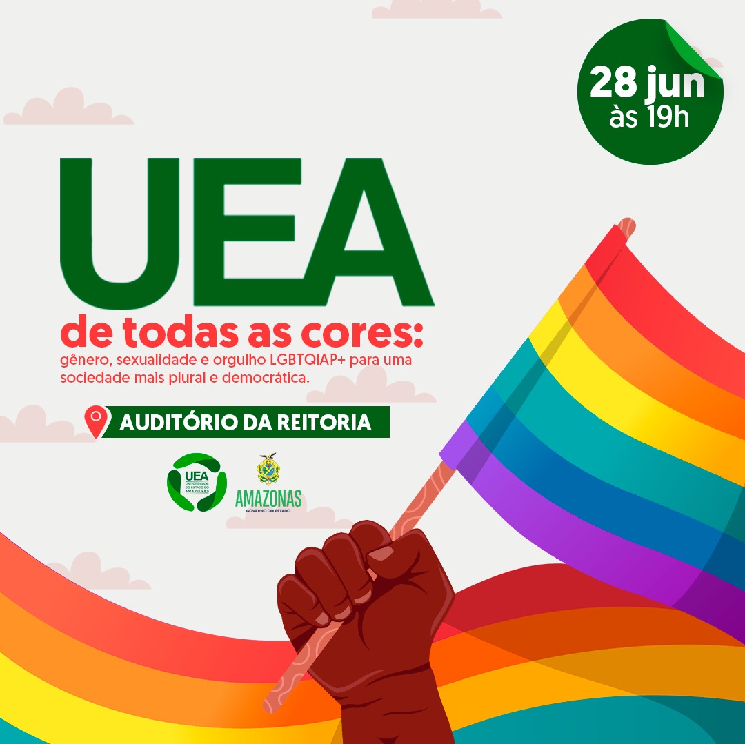 UEA de Todas as Cores: universidade promove evento no Dia do Orgulho LGBTQIAP+